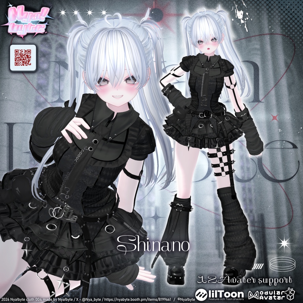 ✨1week 20%off!✨【12avatars】NyamDolly bite -VRC想定-