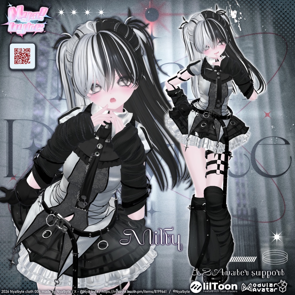 ✨1week 20%off!✨【12avatars】NyamDolly bite -VRC想定-