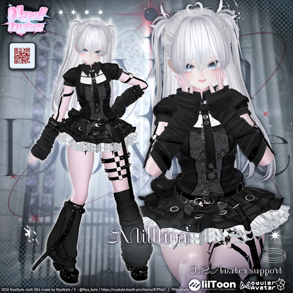 ✨1week 20%off!✨【12avatars】NyamDolly bite -VRC想定-