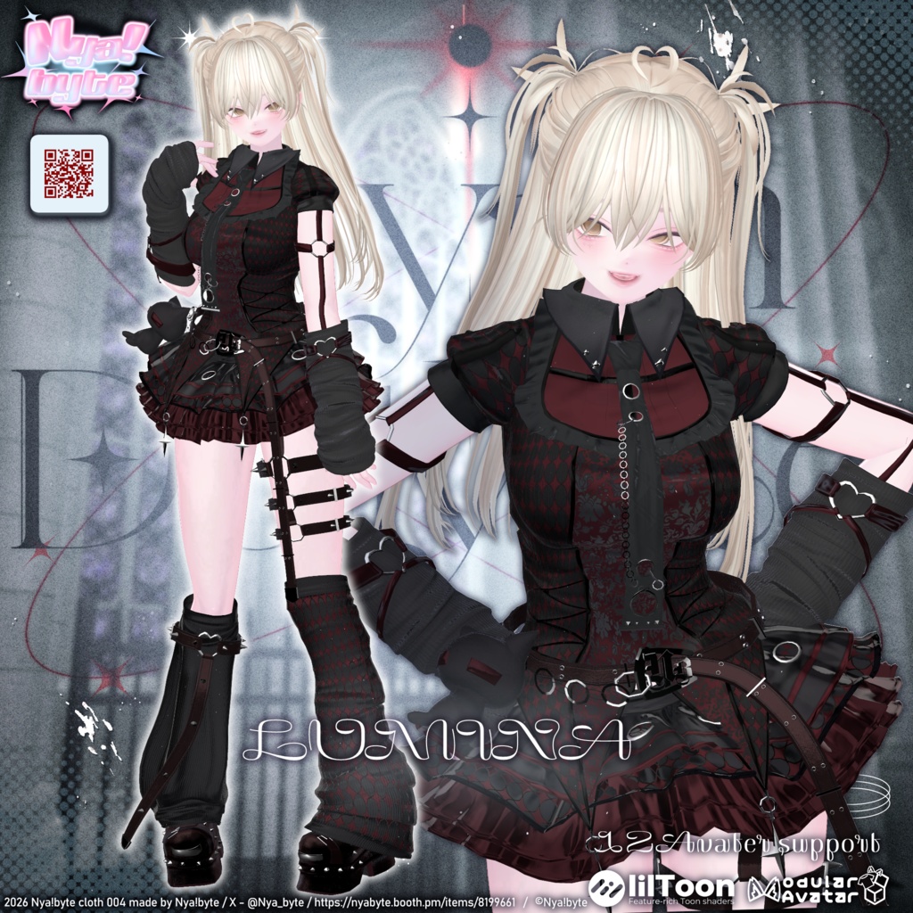 ✨1week 20%off!✨【12avatars】NyamDolly bite -VRC想定-