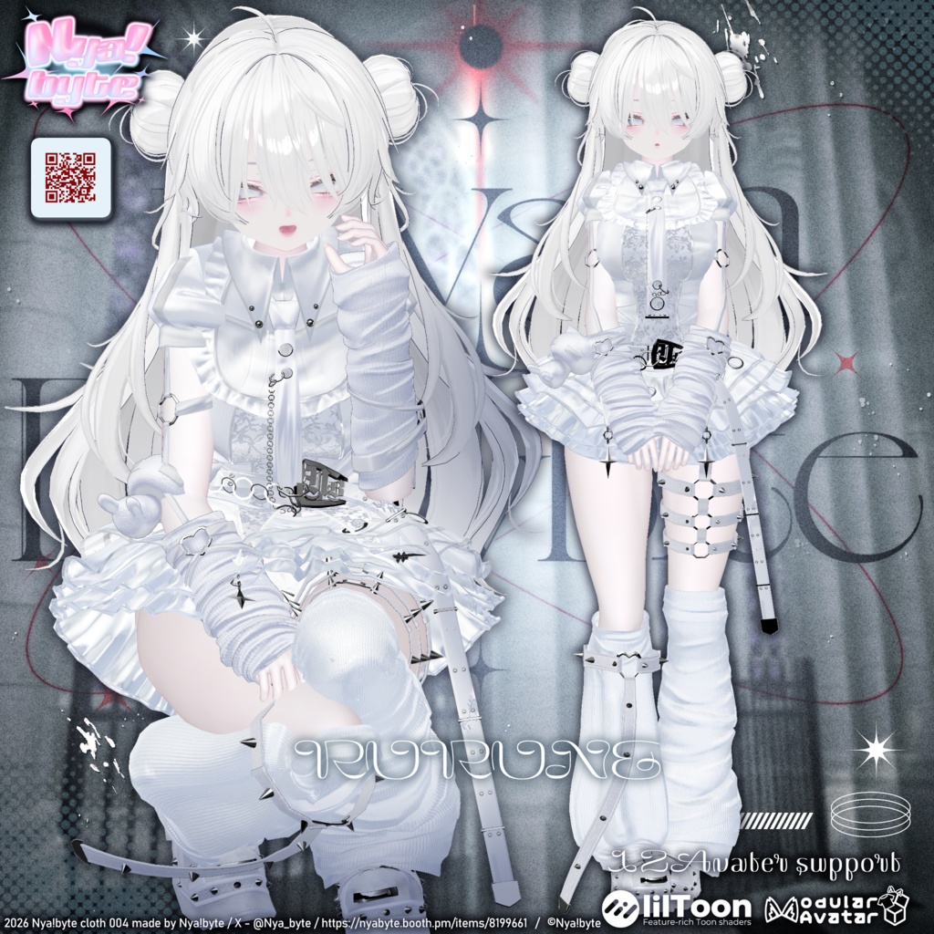 ✨1week 20%off!✨【12avatars】NyamDolly bite -VRC想定-