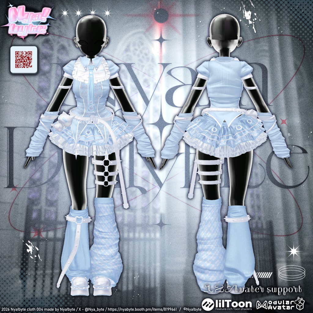 ✨1week 20%off!✨【12avatars】NyamDolly bite -VRC想定-