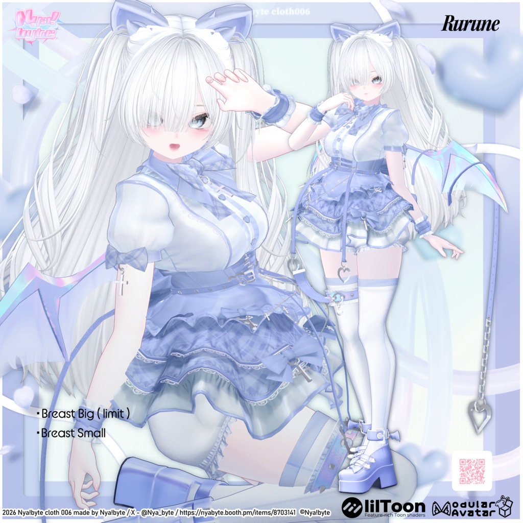 ‼️SALE‼️40%OFF【11avatars】NyamMemoly Bloom -VRC想定-