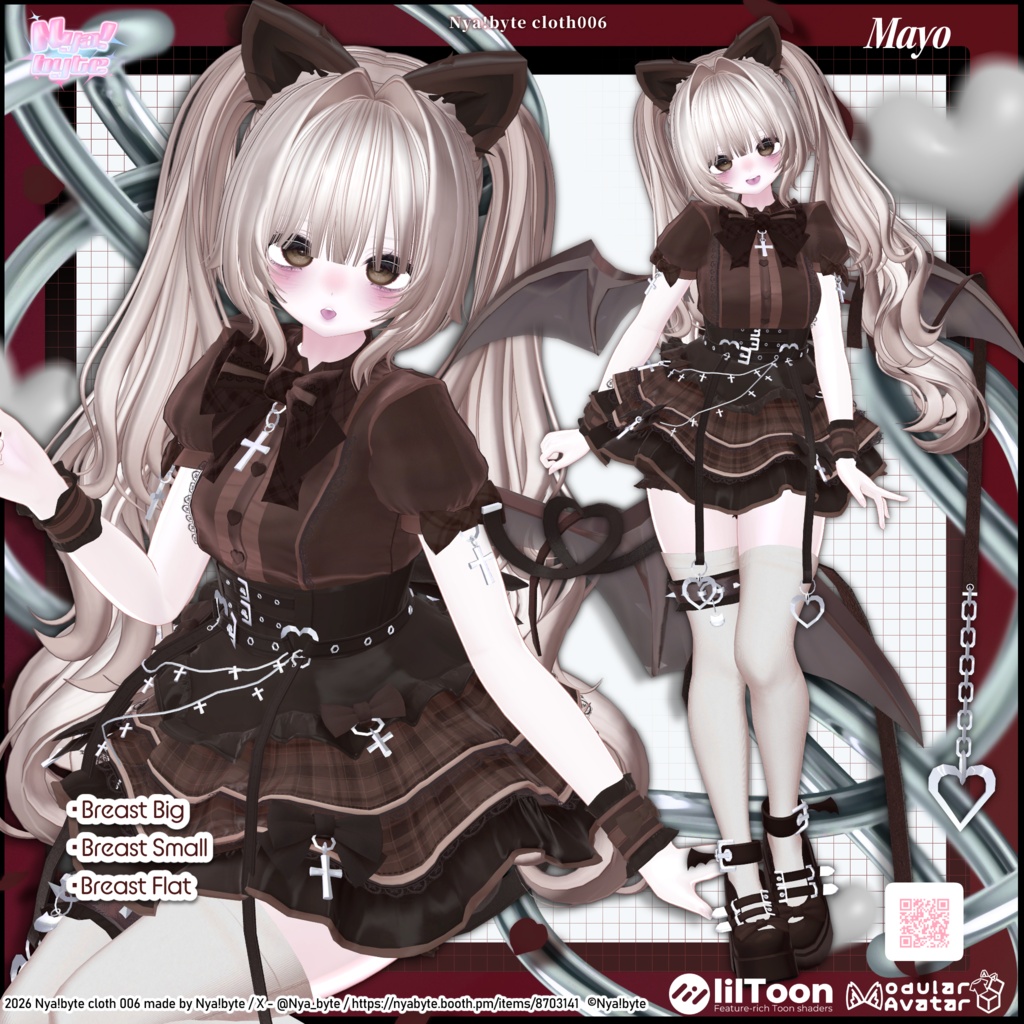 ‼️SALE‼️40%OFF【11avatars】NyamMemoly Bloom -VRC想定-