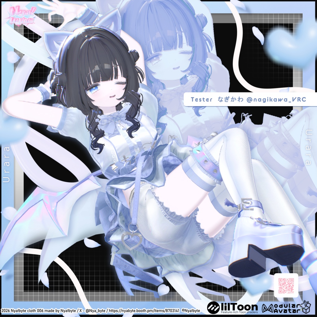 ‼️SALE‼️40%OFF【11avatars】NyamMemoly Bloom -VRC想定-