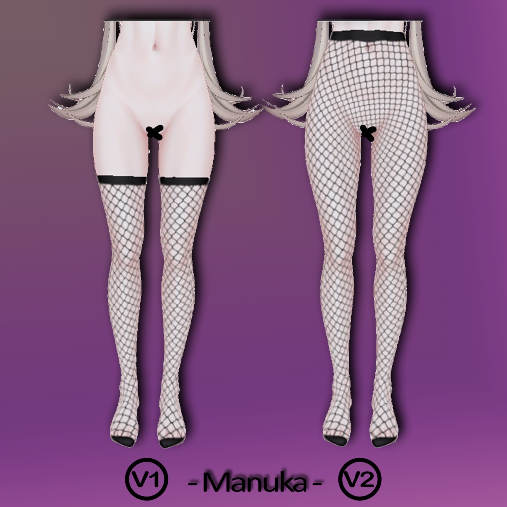『マヌカ MANUKA』Fishnet Stockings 網タイツ