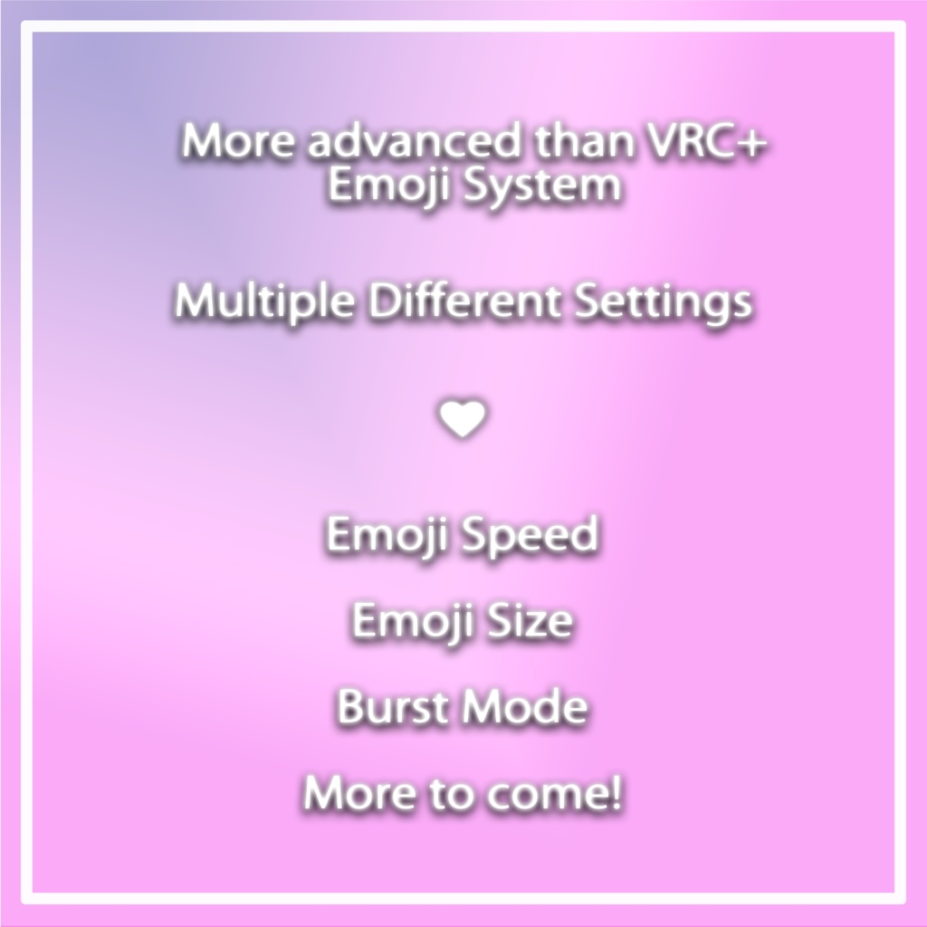 Particle Emoji System 「パーティクル絵文字システム」「VRChat」