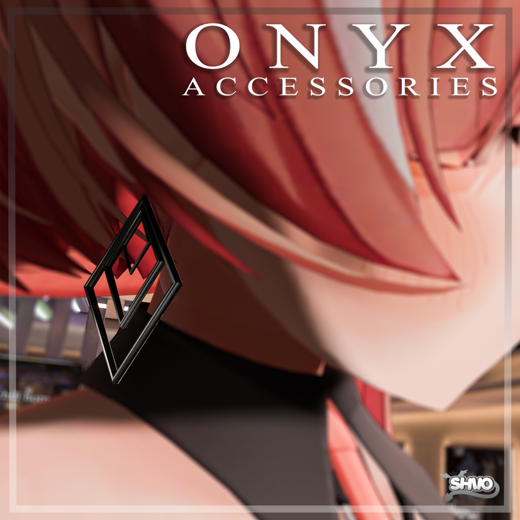 「VRChatアクセサリー」 Onyx Accessories (Simple Accessories for VRChat)