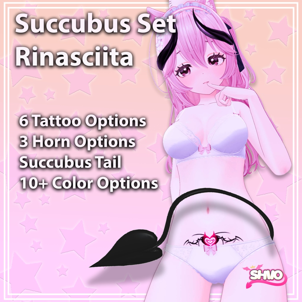 「リナシータRinasciita」 Succubus Set サキュバスセット