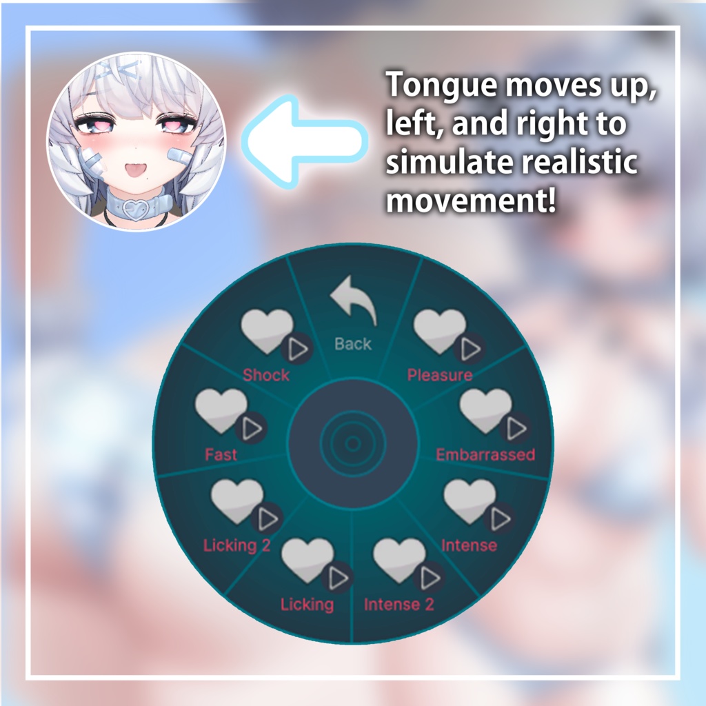 「ひきくまりのクマリKumaly」 Animated Looping R18 Expression 「R18ループ表情」 缩略图 3
