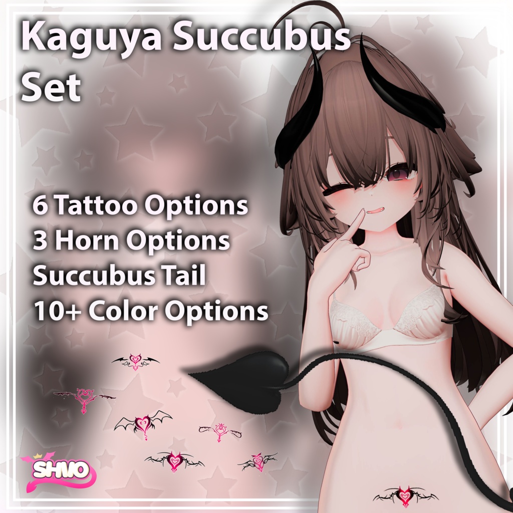 「輝夜/Kaguya」 Succubus Set サキュバスセット