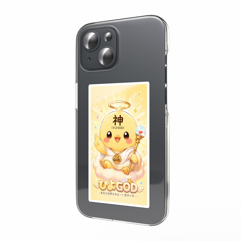 ひよGOD スマホステッカー