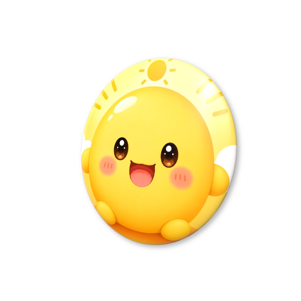 ハピ丸くん 缶バッジ (バリュー)