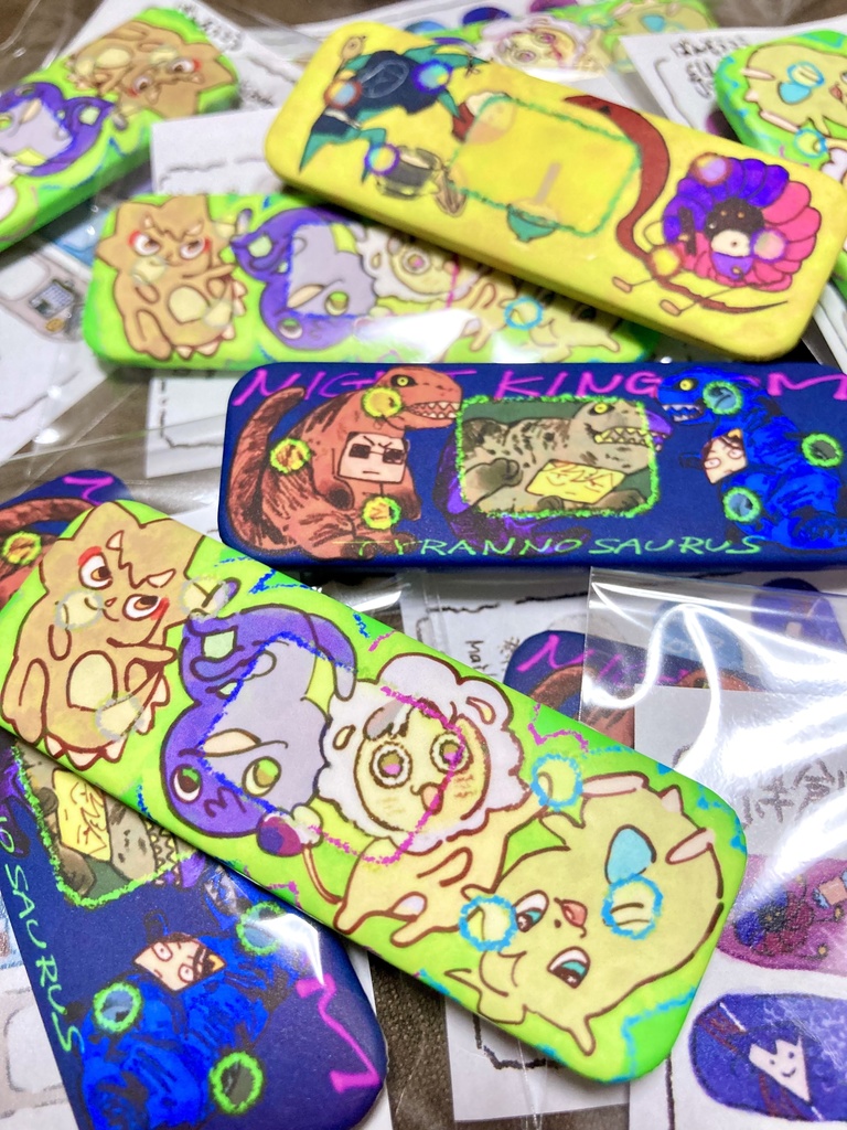 【非公式】絆創膏風缶バッチ (ろふまる/飯屋/夜王国ティラノ)