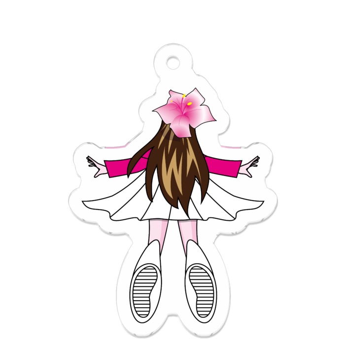 未来想像飛行少女アクリルキーホルダー