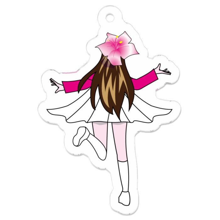 未来想像飛行少女アクリルキーホルダー