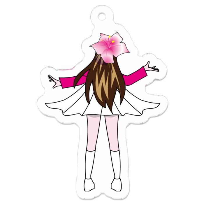 未来想像飛行少女アクリルキーホルダー