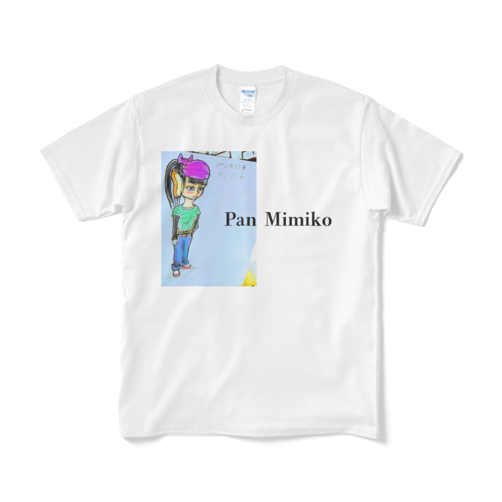 PanMimiko白Tシャツ