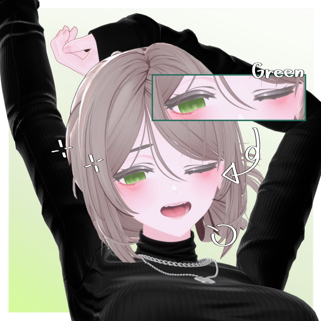 💖 発売記念 SALE 💖 【shinano】 Droplet eye & make up texture