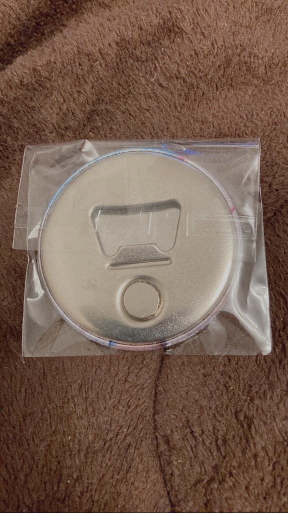 缶バッジ風栓抜き 57mm レム