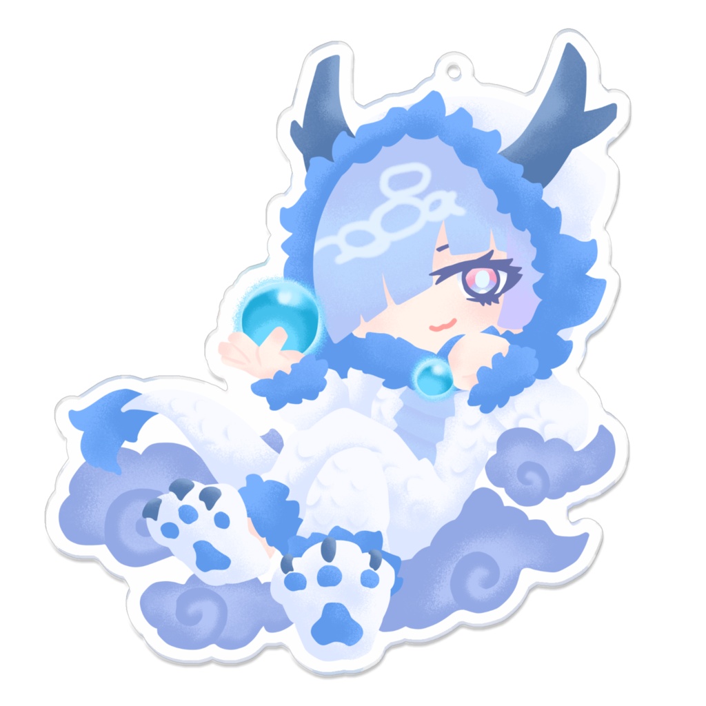 【干支ルカ・辰】2024年開運ホワイトドラゴン