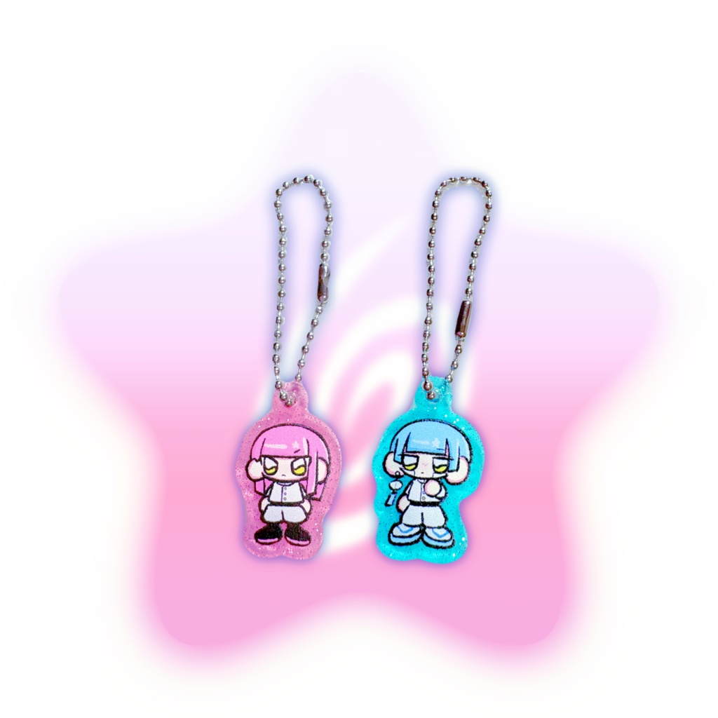 ミニミニ後光アクキー