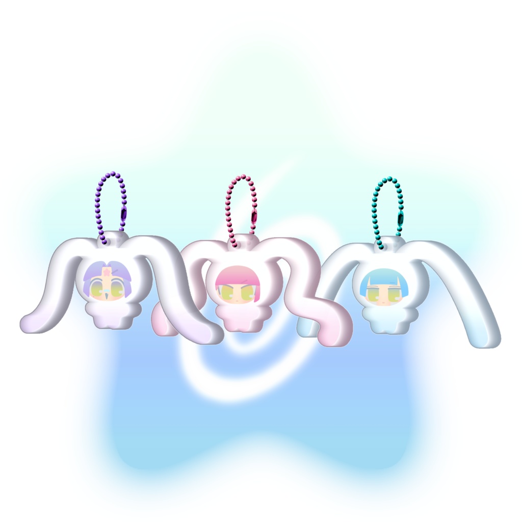 クリスタルキーホルダ〜