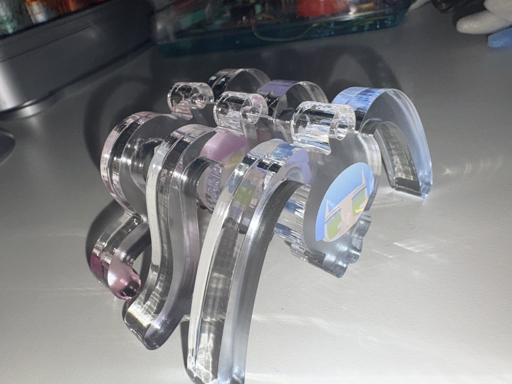 クリスタルキーホルダ〜