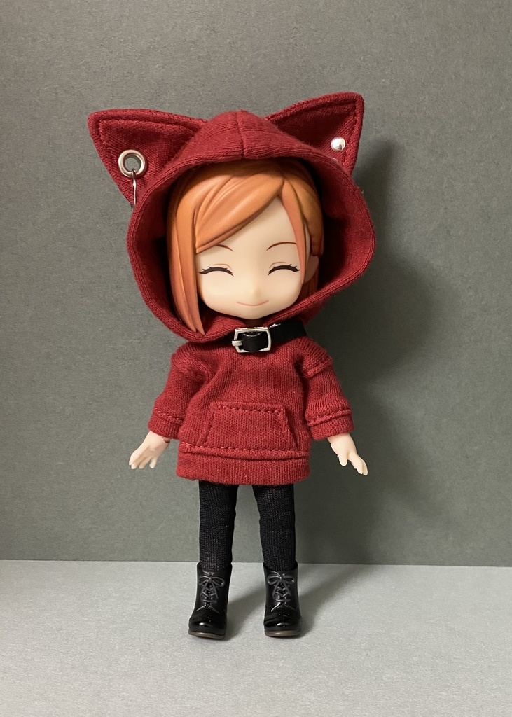 猫耳パーカー【チョーカー色変更可】