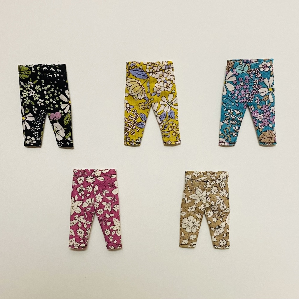 スリムパンツ【フラワー】オビツ11/ねんどろいどどーる