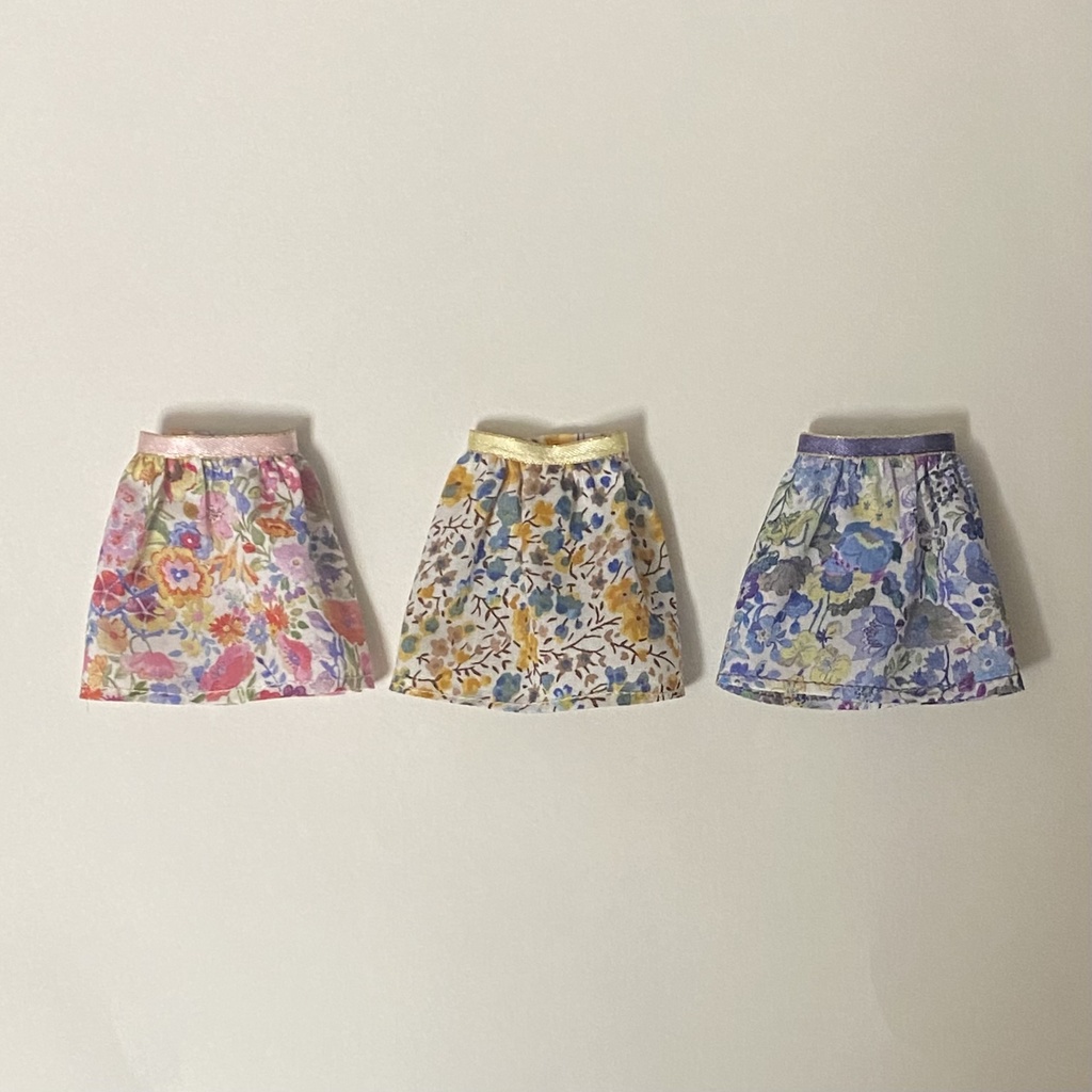 ロングスカート【花柄】