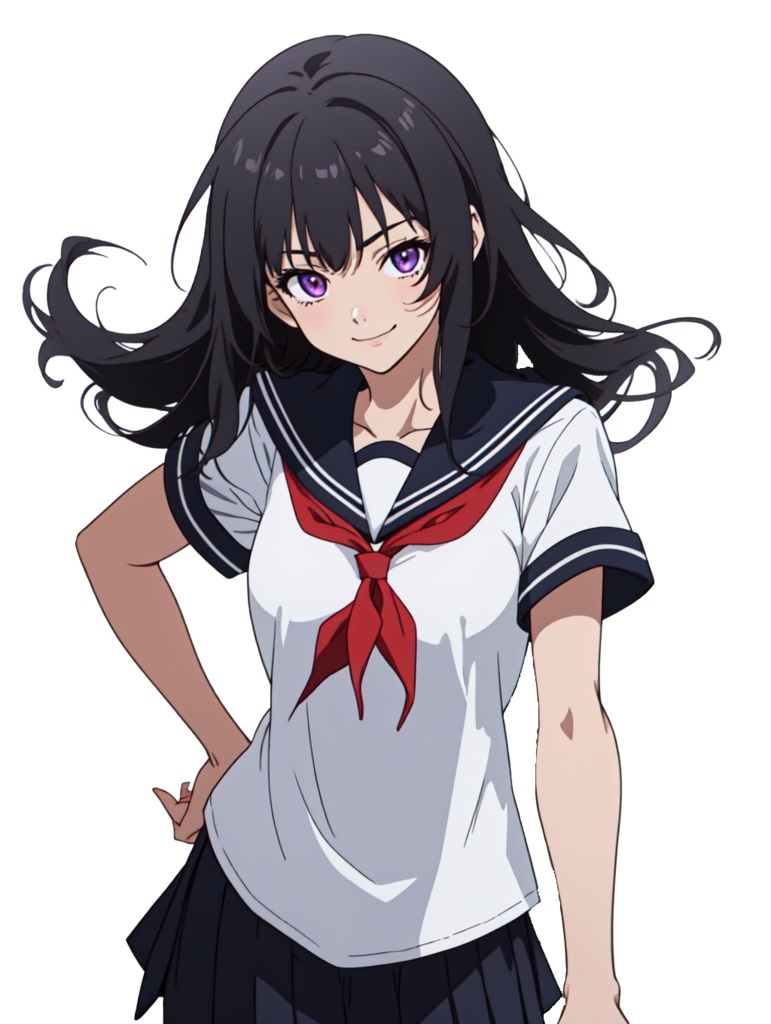 001 セーラー服少女【Randomly Generated Characters】