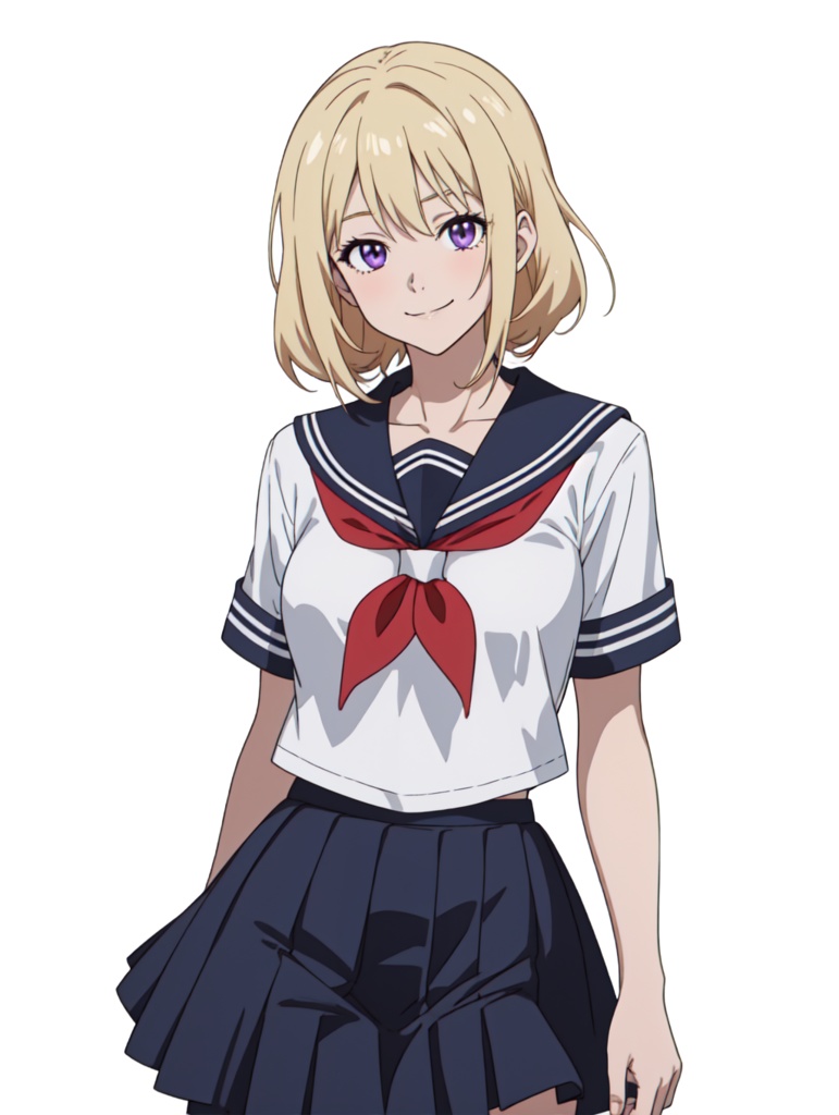 001 セーラー服少女【Randomly Generated Characters】