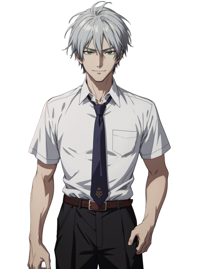 002 半袖制服男子【Randomly Generated Characters】
