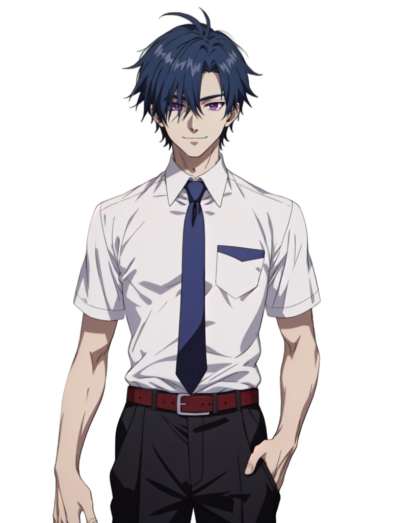 002 半袖制服男子【Randomly Generated Characters】