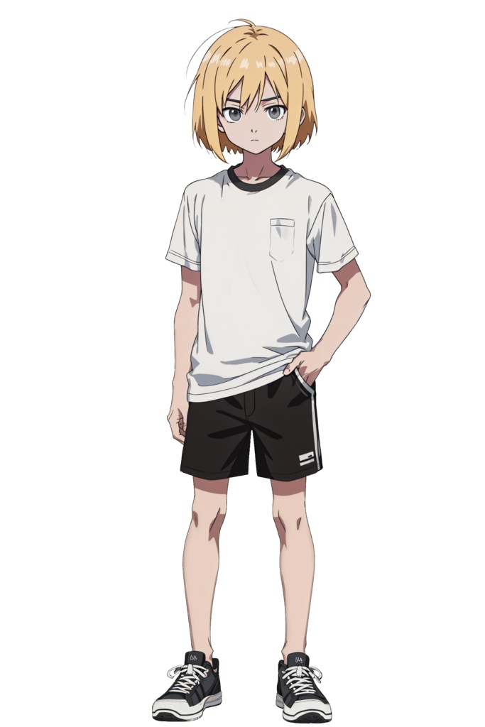 006 短パンの少年【Randomly Generated Characters】