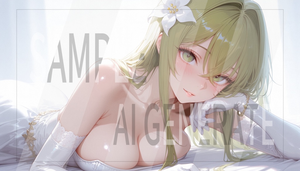 AI立ち絵 -027- ドレスのお嬢様