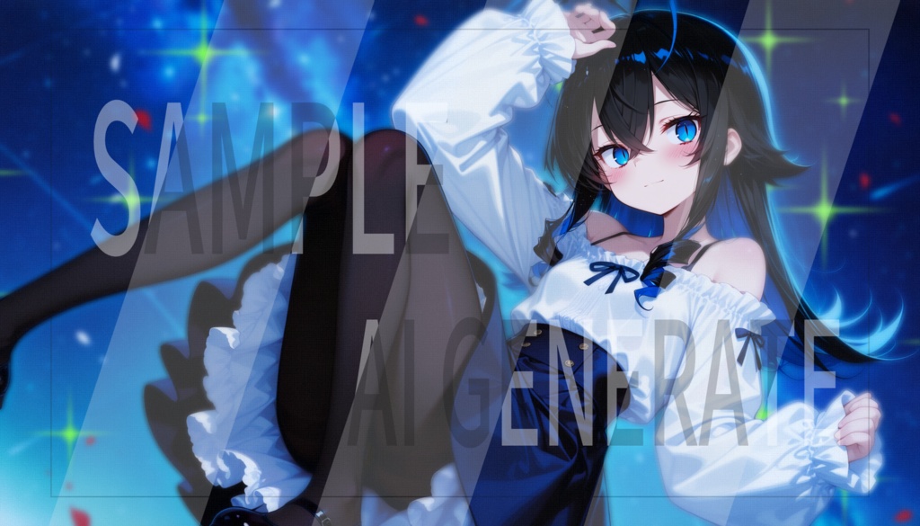 AI立ち絵 -044- 令嬢な少女