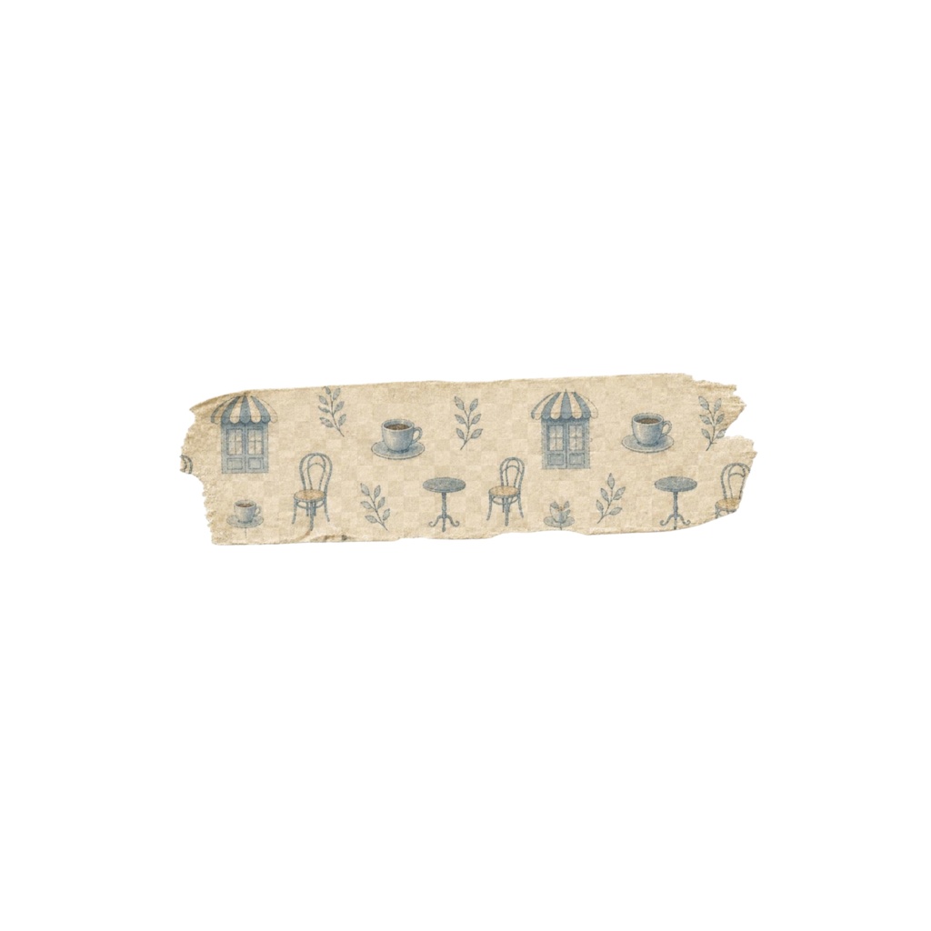 VINTAGE BLUE CAFÉ|COLLAGE COLLECTION