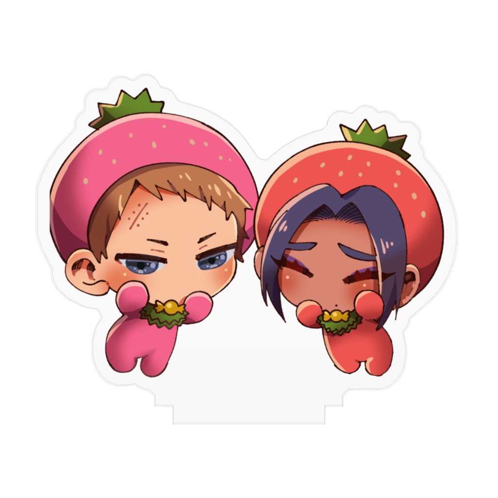 いちごロンパースのアクスタ