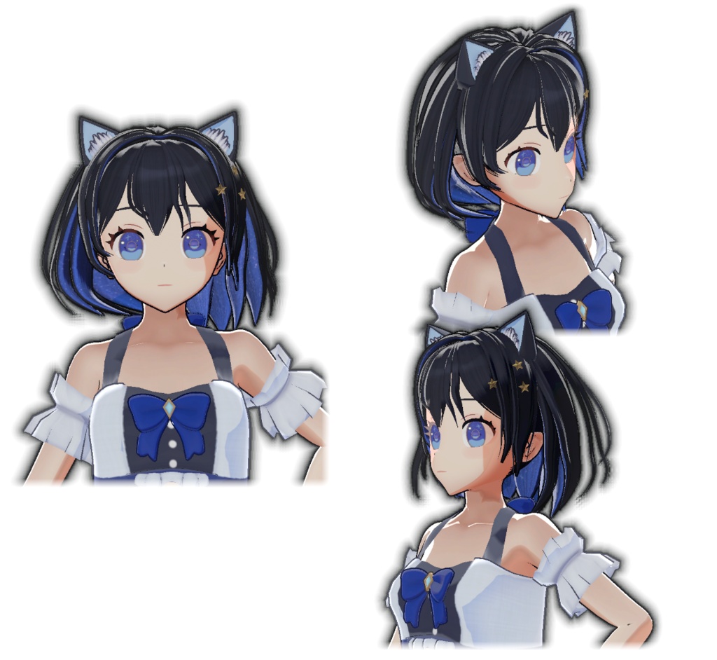 VRChat想定オリジナル3Dモデル「Umi」