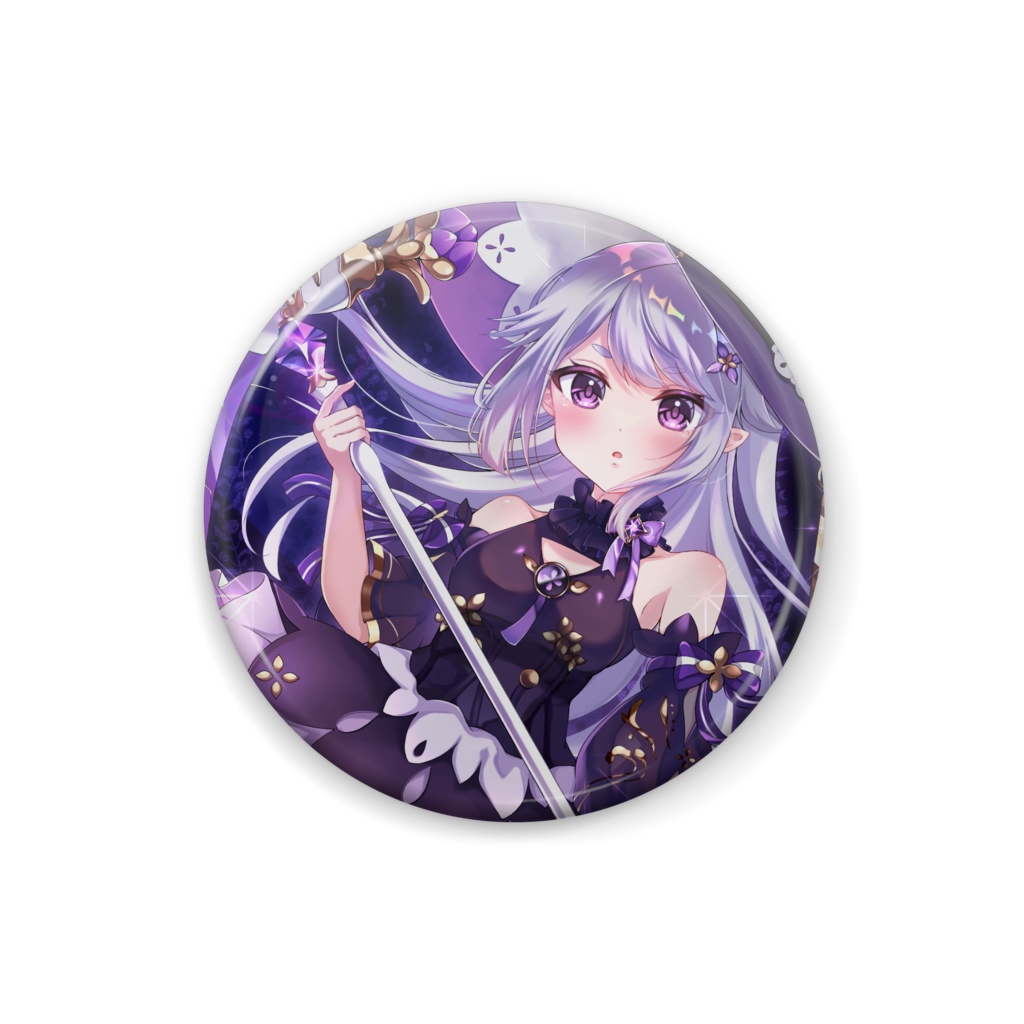 入園入学祝い メリムちゃん 缶バッチ BOOTH - akane1023 - キーホルダー・アクリルキーホルダー