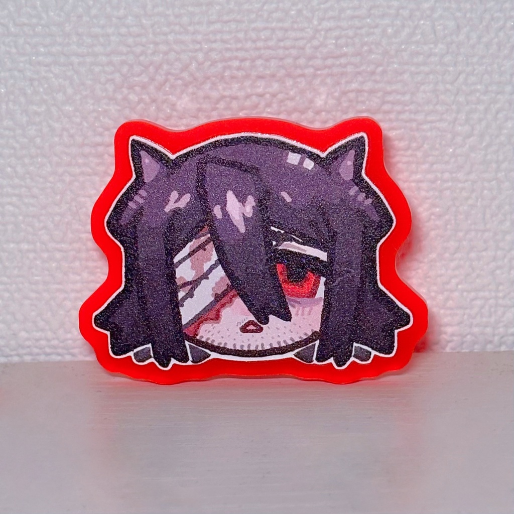 アクリルクリップ/バッジ　ユルグ