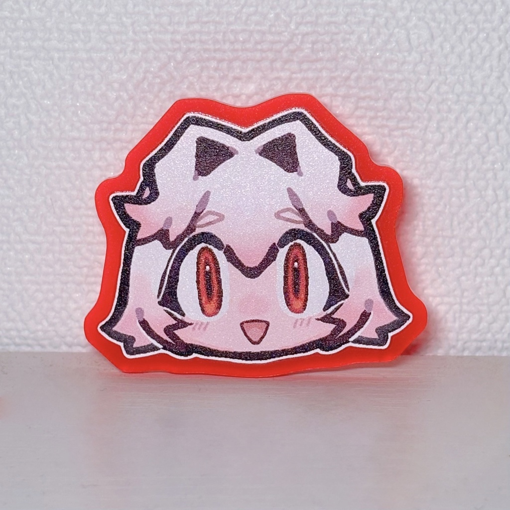 アクリルクリップ/バッジ　クルト