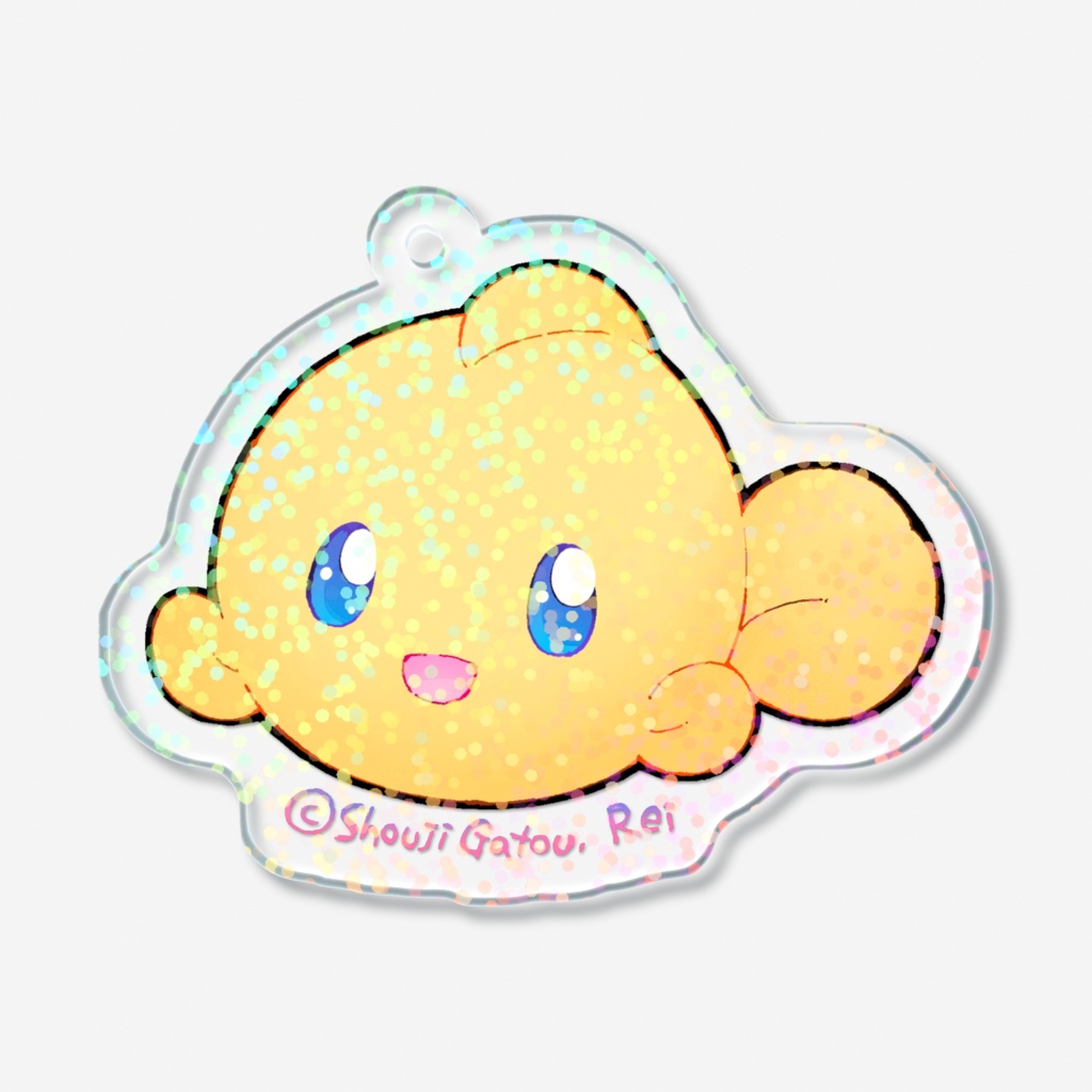 ぷうぷうちゃん　ホログラムアクリルキーホルダー