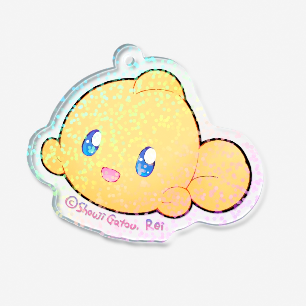 ぷうぷうちゃん ホログラムアクリルキーホルダー