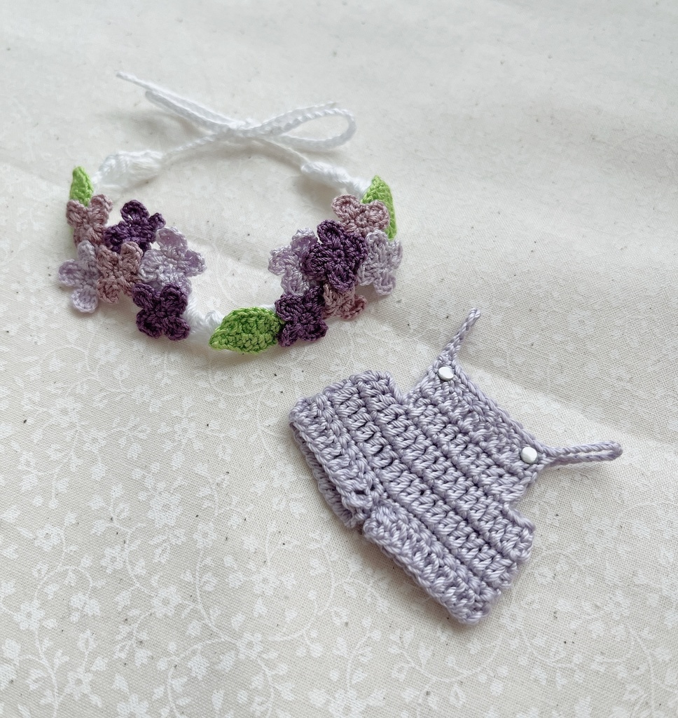 紫陽花の花かんむり