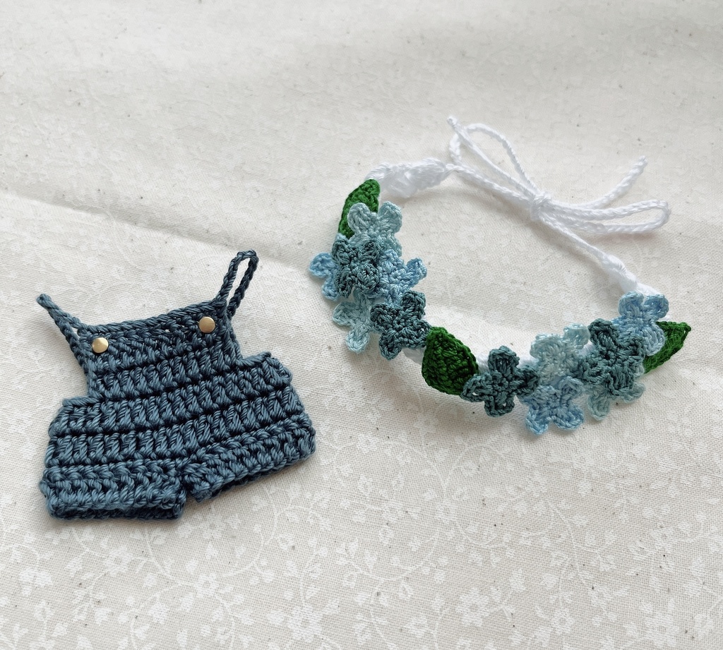 紫陽花の花かんむり