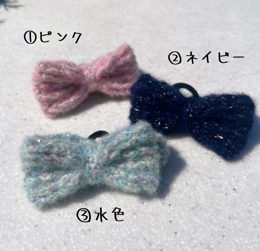 大きいリボンのヘアバンド