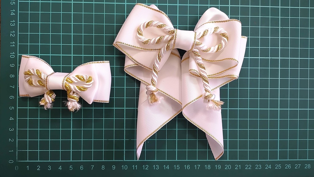 刀剣乱舞 イメージ ハンドメイド ブローチ ミニリボン